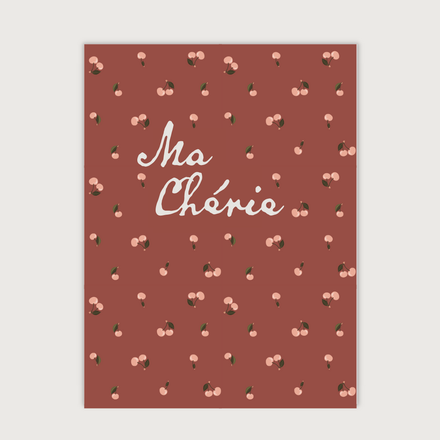 Ma Chérie - Postcard