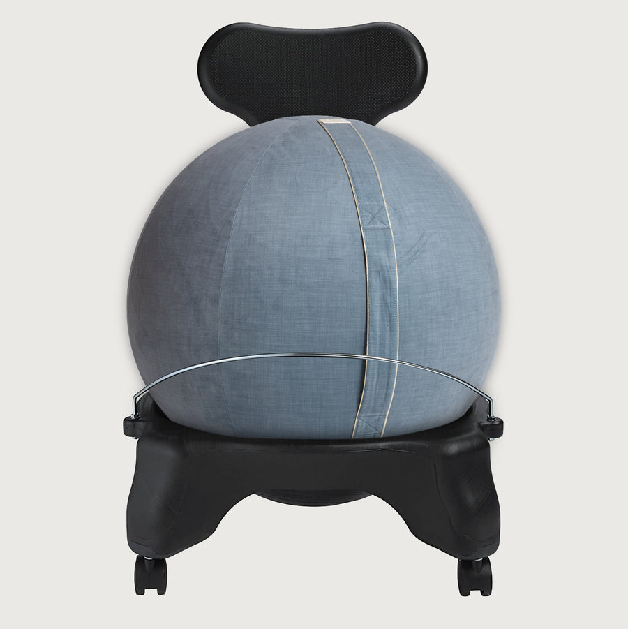 ball chair cover grey