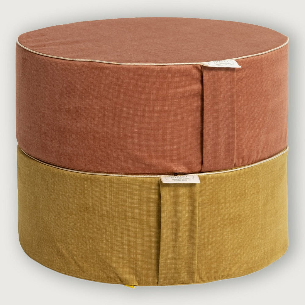 Combideal set of 2 Poufs