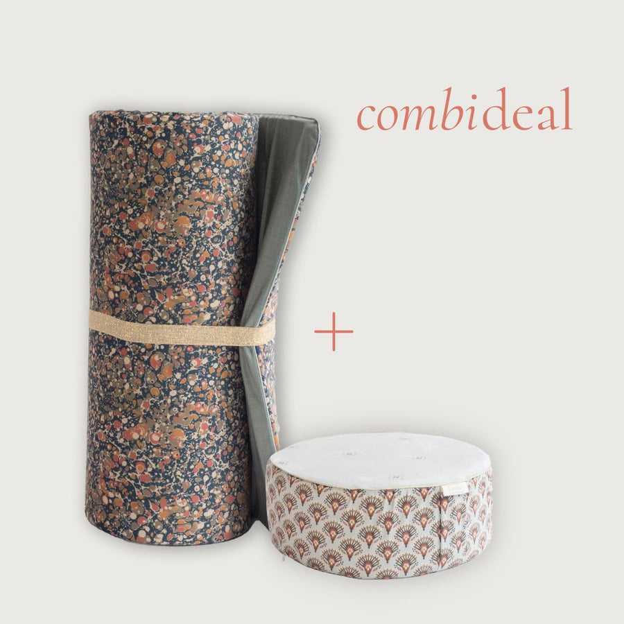 Combideal Yogamat & Pouf