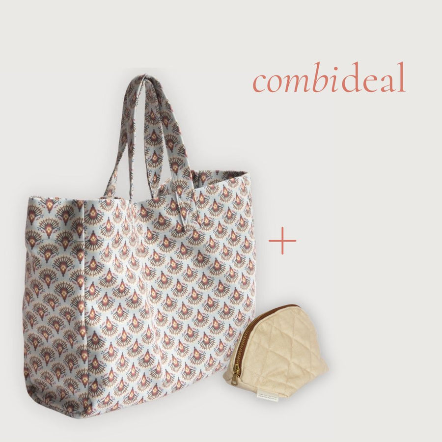 Combideal Totebag & Make-up pouch