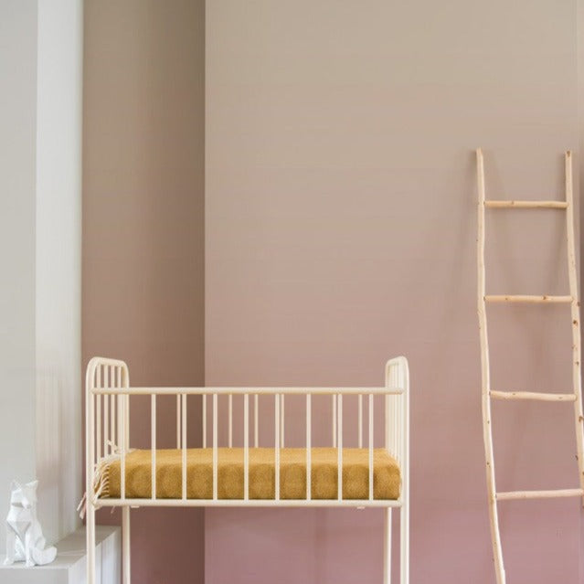 nursery wallpaper soft pink yellow byalex