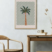 palmtree paradise poster a3 byalex