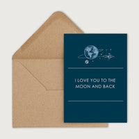 To The Moon and Back - Postcard