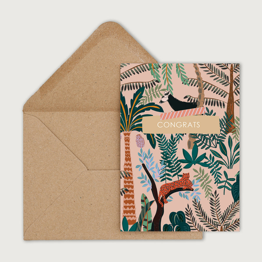 Set of 5 - Postcards with envelope