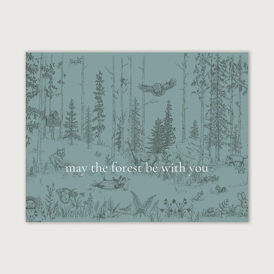 Mystic Forest - Postcard