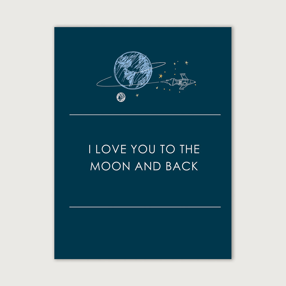 To The Moon and Back - Postcard