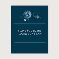 To The Moon and Back - Postcard