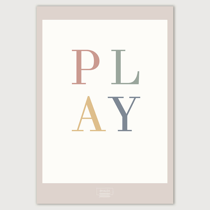 Play all day poster byalex