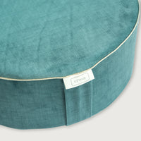 Spruce Forest - Green Pouf Round