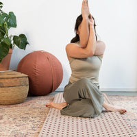 Hunker Down - Yoga Mat designed for Yin Yoga